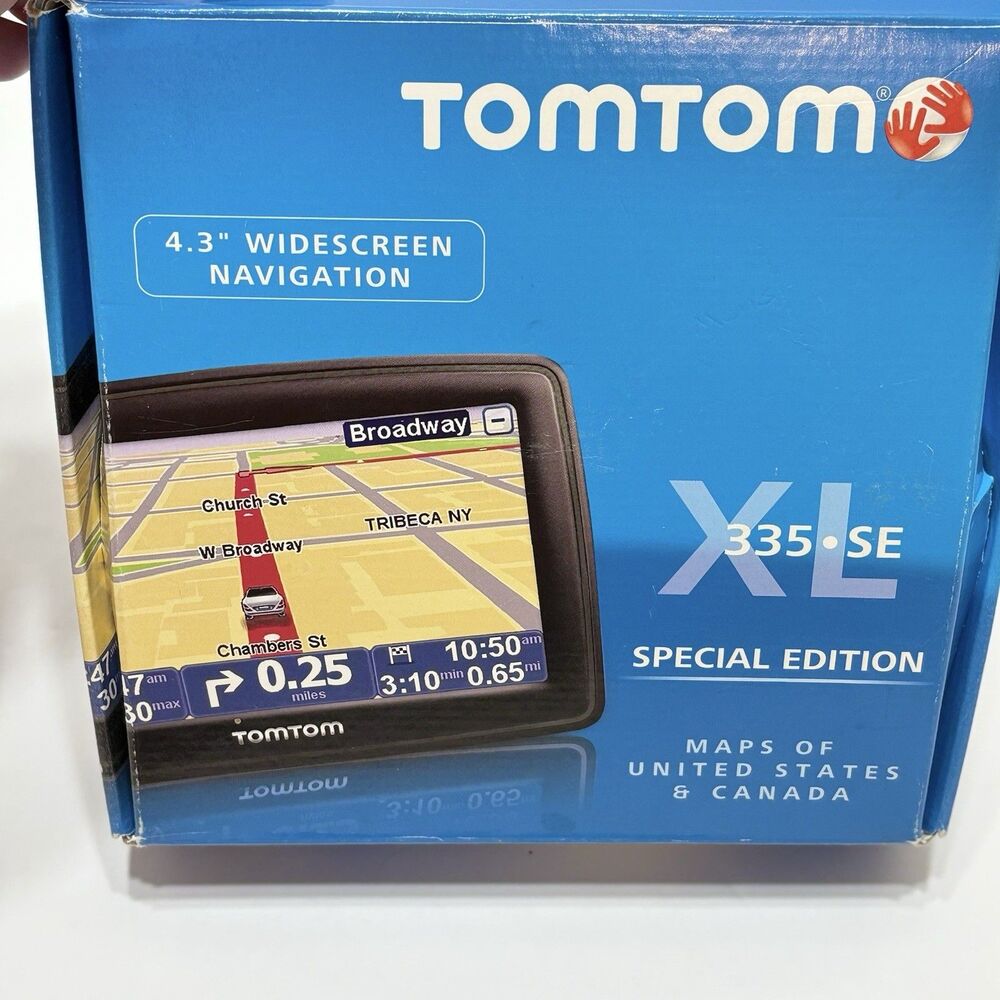 TomTom XL 335 SE GPS Special Edition 4.3” Touchscreen USB BRAND NEW